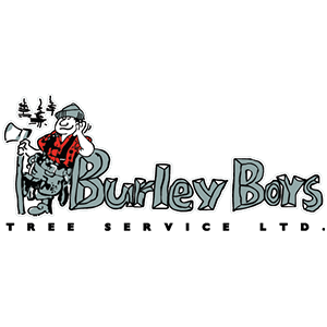 Cartoon boy with Burley Boys logo