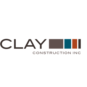 Minimalist banner with brown, teal, and orange blocks