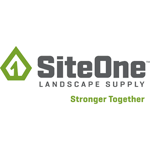 SiteOne Landscape Supply logo with green leaf icon