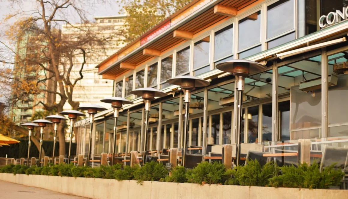 Patio Seating on a Sunny Day