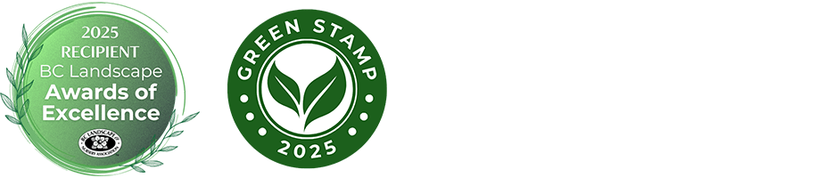2025 BC Landscape Awards and Green Stamp badges